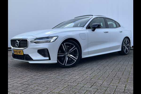 Volvo S60 2.0 T6 340pk AWD Twin Engine R-Design PHEV Pano.dak Leer Stoelverw. V+A