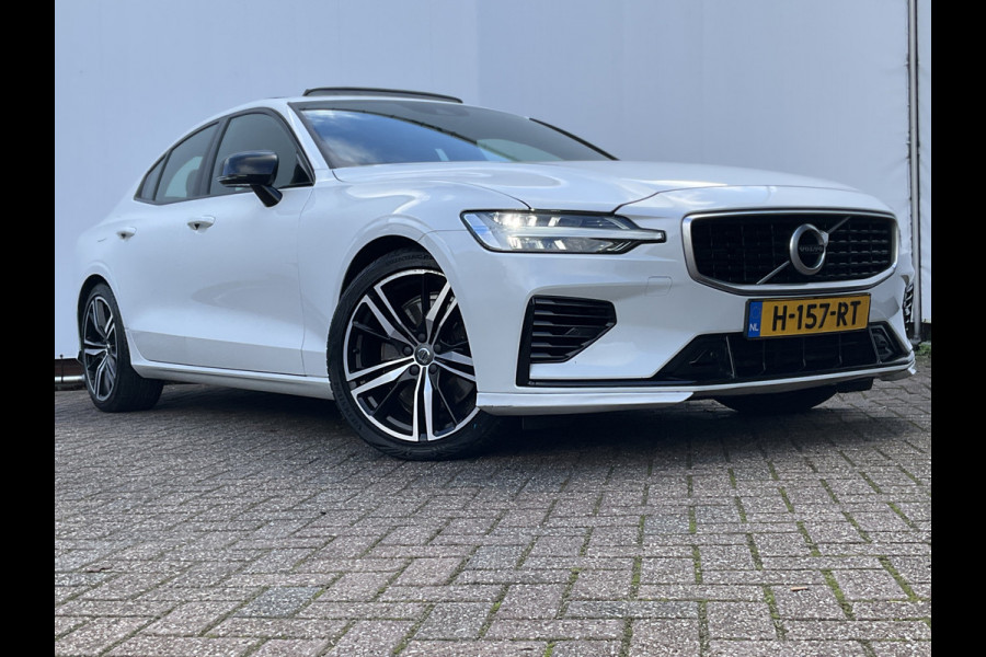 Volvo S60 2.0 T6 340pk AWD Twin Engine R-Design PHEV Pano.dak Leer Stoelverw. V+A