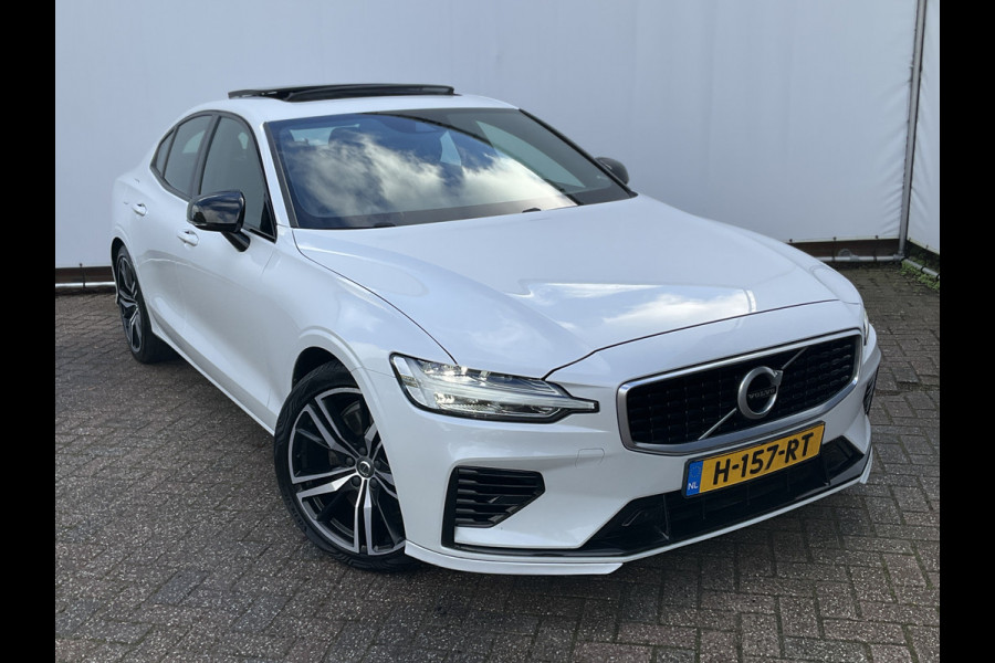 Volvo S60 2.0 T6 340pk AWD Twin Engine R-Design PHEV Pano.dak Leer Stoelverw. V+A