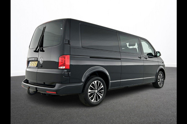 Volkswagen Transporter 2.0 TDI L2H1 Dubbele Cabine Highline Automaat Navigatie Carplay Parkeersensoren Trekhaak Cruise control (Acc) 6-zits Euro6