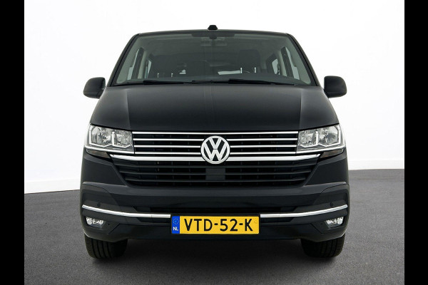 Volkswagen Transporter 2.0 TDI L2H1 Dubbele Cabine Highline Automaat Navigatie Carplay Parkeersensoren Trekhaak Cruise control (Acc) 6-zits Euro6