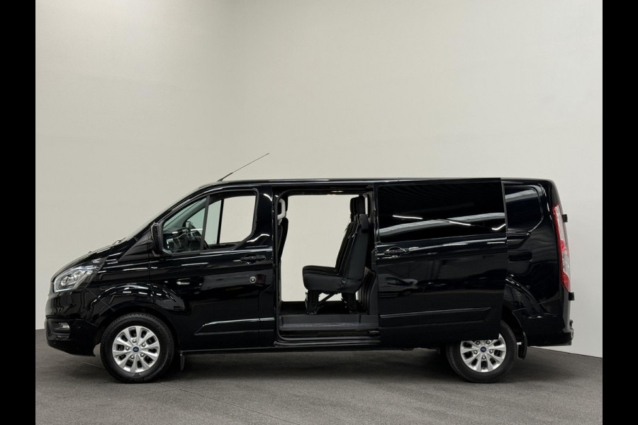 Ford Transit Custom 300 2.0 TDCI L2H1 Limited Dubbele cabine Automaat Navi Airco 2 Schuifdeuren Trekhaak PDC Carplay DAB