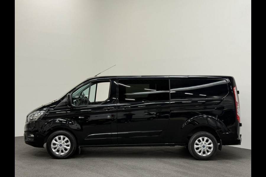 Ford Transit Custom 300 2.0 TDCI L2H1 Limited Dubbele cabine Automaat Navi Airco 2 Schuifdeuren Trekhaak PDC Carplay DAB