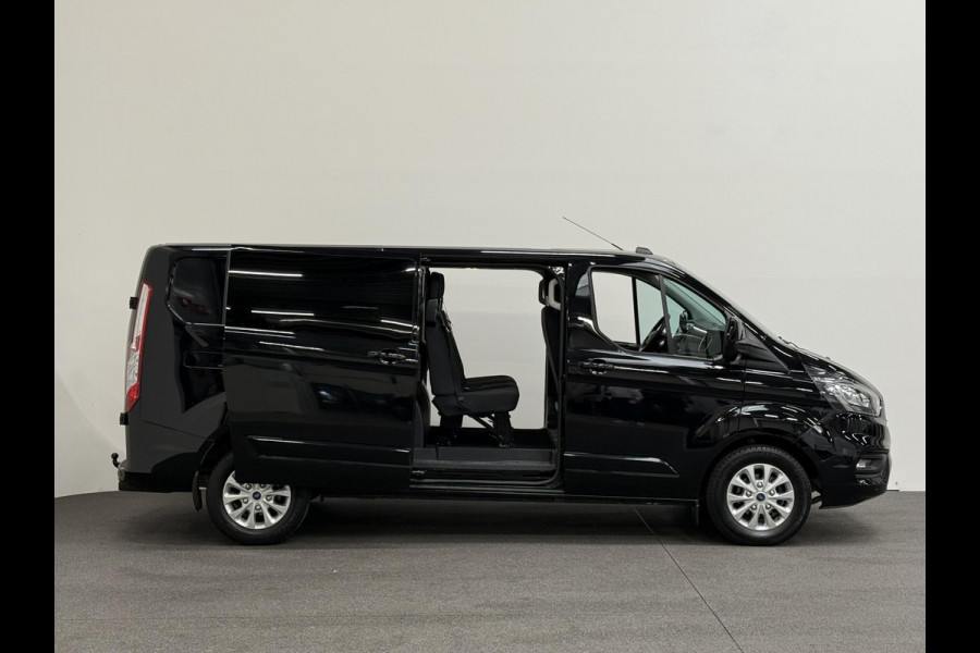 Ford Transit Custom 300 2.0 TDCI L2H1 Limited Dubbele cabine Automaat Navi Airco 2 Schuifdeuren Trekhaak PDC Carplay DAB