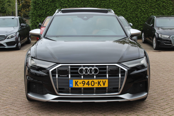 Audi A6 Allroad quattro 55 TFSI Pro Line Plus / Trekhaak / Panoramadak / Camera / Leder / Keyless / 20'' / CarPlay / B&O / Stuurverwarming / Dodehoek / DAB / ACC / Stoelverwarming / Zonnescherm zijruiten