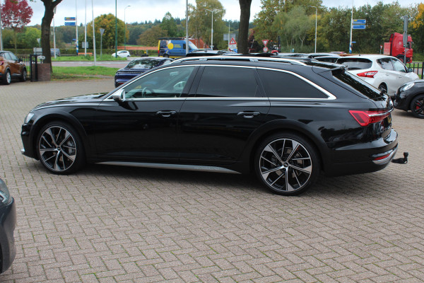 Audi A6 Allroad quattro 55 TFSI Pro Line Plus / Trekhaak / Panoramadak / Camera / Leder / Keyless / 20'' / CarPlay / B&O / Stuurverwarming / Dodehoek / DAB / ACC / Stoelverwarming / Zonnescherm zijruiten