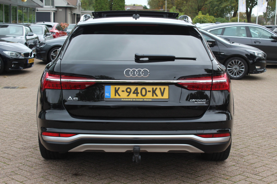 Audi A6 Allroad quattro 55 TFSI Pro Line Plus / Trekhaak / Panoramadak / Camera / Leder / Keyless / 20'' / CarPlay / B&O / Stuurverwarming / Dodehoek / DAB / ACC / Stoelverwarming / Zonnescherm zijruiten