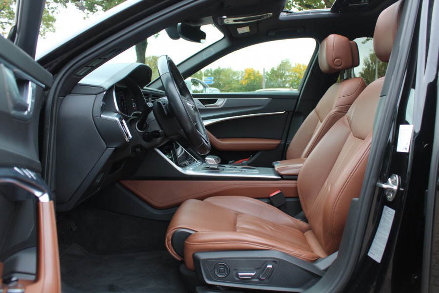 Audi A6 Allroad quattro 55 TFSI Pro Line Plus / Trekhaak / Panoramadak / Camera / Leder / Keyless / 20'' / CarPlay / B&O / Stuurverwarming / Dodehoek / DAB / ACC / Stoelverwarming / Zonnescherm zijruiten