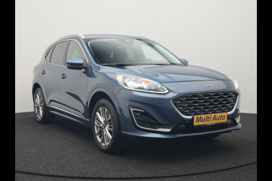 Ford Kuga 2.5 Vignale Plug In Hybrid 225pk Dealer O.H PHEV | Head Up | Adaptive Cruise | Lederen Sportstoelen Memory & Verwarmd | Bang & Olufsen | 360 Camera | Apple Carplay | Keyless | Blis | Stuur Verwarmd | Navigatie | DAB |