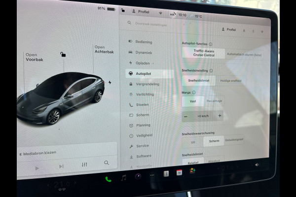 Tesla Model 3 Long Range AWD 75 kWh Trekhaak (1.000kg) 87% SOH 19 INCH Rijklaarprijs!
