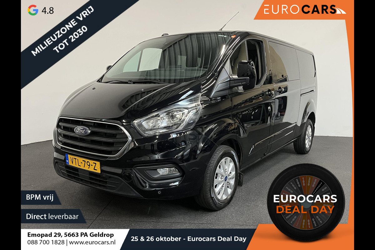 Ford Transit Custom 300 2.0 TDCI L2H1 Limited Dubbele cabine Navi| Airco| 2 Schuifdeuren | Trekhaak| PDC| Carplay| DAB| Ford Transit Custom 300 2.0 TDCI L2H1 Limited Dubbele cabine Navi| Airco| 2 Schuifdeuren | Trekhaak| PDC| Carplay| DAB|