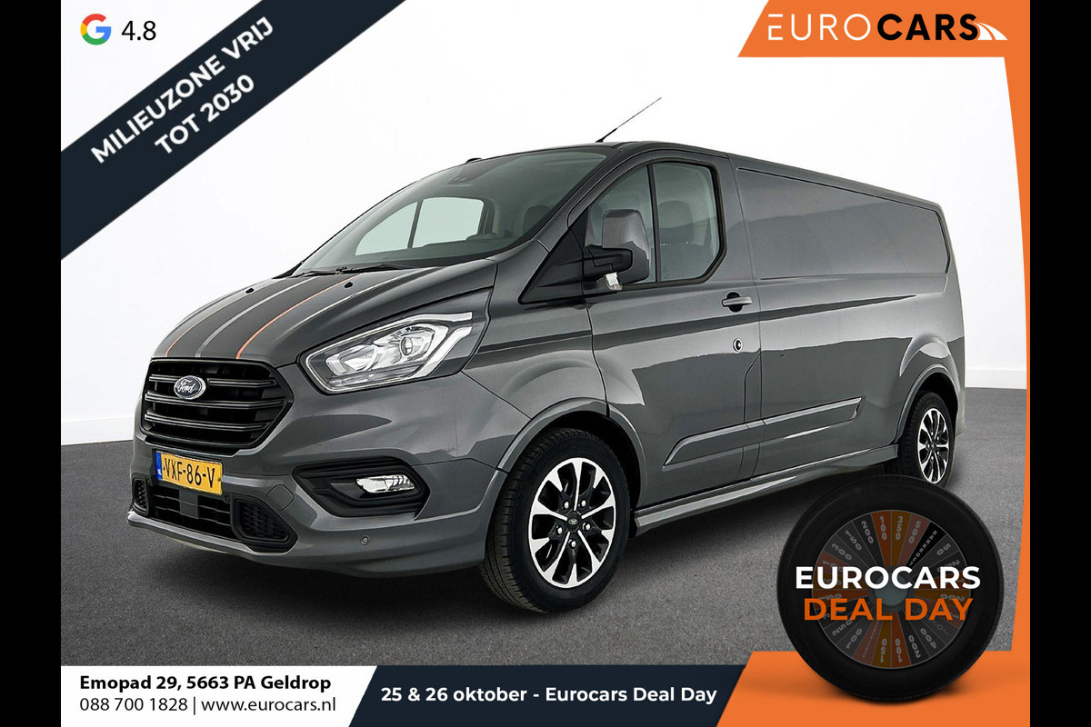 Ford Transit Custom 320 2.0 TDCI L2H1 Sport Airco ACC Bluetooth Navi Trekhaak Stoelverwarming Ford Transit Custom 320 2.0 TDCI L2H1 Sport Airco ACC Bluetooth Navi Trekhaak Stoelverwarming