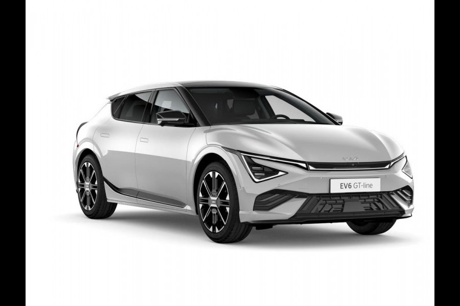 Kia Ev6 GT-Line Business Edition 84 kWh l lage fiscale waarde 51890 euro l GT-line interieur en exterieur l stoel verwarming en verkoeling l elektrische kofferklep