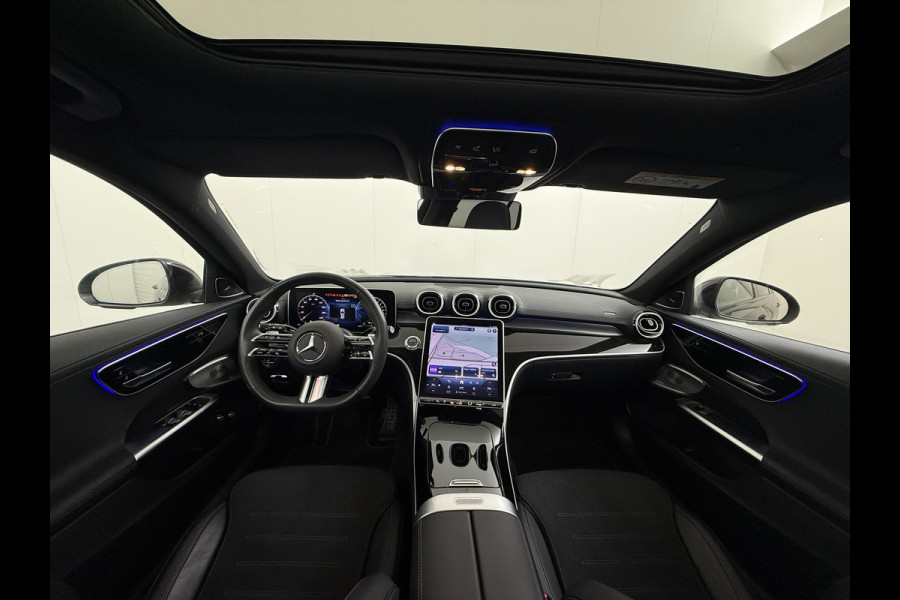 Mercedes-Benz C-Klasse Estate C 300 e AMG Line | Pano Burmester Trekhaak