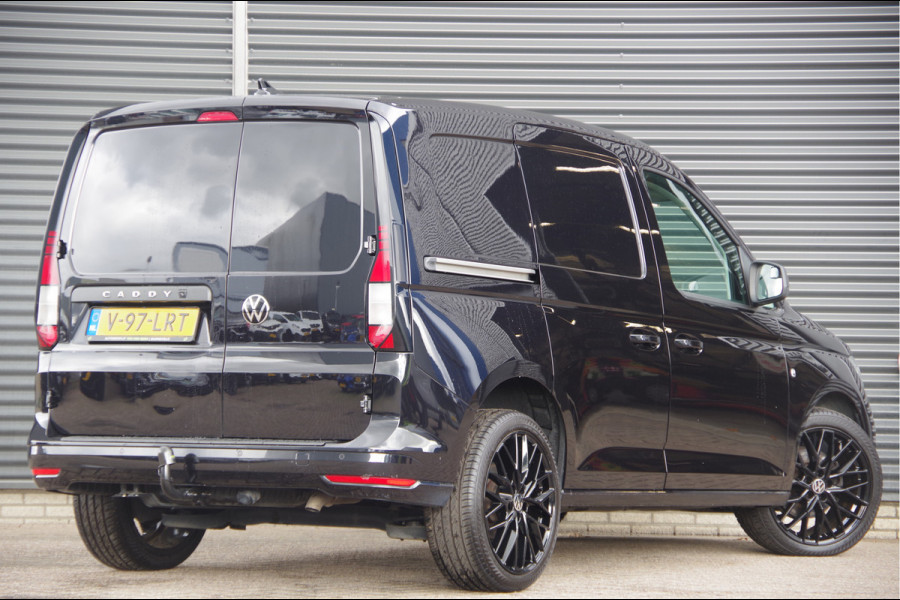 Volkswagen Caddy Cargo 2.0 TDI BLACK LINE 122PK AUT. LED, TREKHAAK, STANDKACHEL, CAMERA, CRUISE, AIRCO, PARKEERSENSOREN