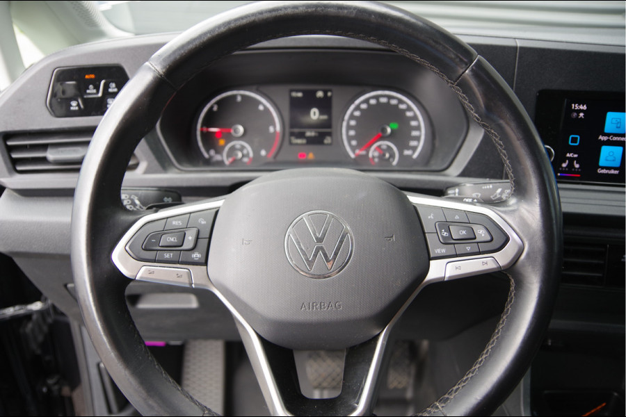 Volkswagen Caddy Cargo 2.0 TDI BLACK LINE 122PK AUT. LED, TREKHAAK, STANDKACHEL, CAMERA, CRUISE, AIRCO, PARKEERSENSOREN