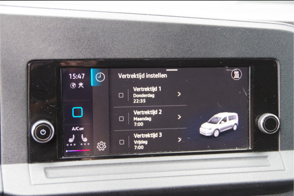 Volkswagen Caddy Cargo 2.0 TDI BLACK LINE 122PK AUT. LED, TREKHAAK, STANDKACHEL, CAMERA, CRUISE, AIRCO, PARKEERSENSOREN