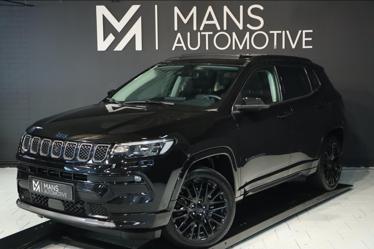Jeep Compass 4xe Plug-in Hybrid Electric S / PANODAK / MEMORY / KEYLESS / 360 / CARPLAY Jeep Compass 4xe Plug-in Hybrid Electric S / PANODAK / MEMORY / KEYLESS / 360 / CARPLAY