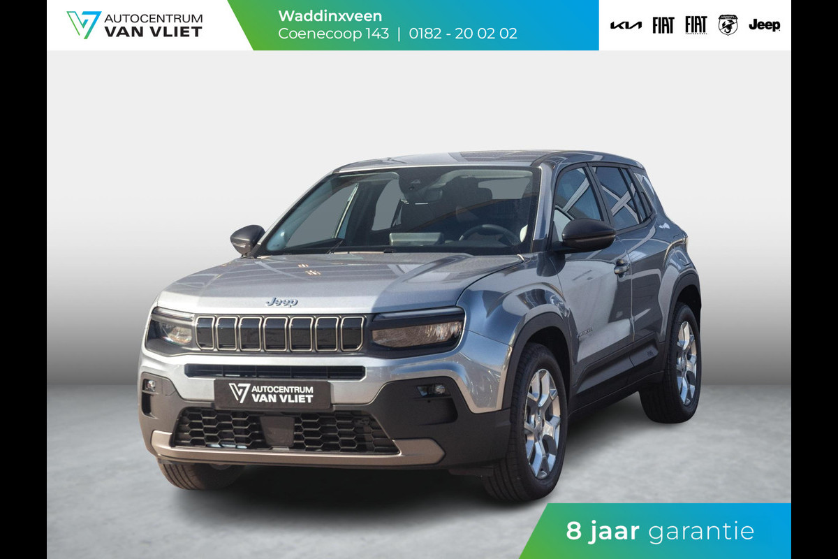 Jeep Avenger Business Edition 54 kWh | Uit voorraad leverbaar | 17% Bijtelling | Winter Pack | Warmtepomp | Apple Carplay | Clima | Keyless | Adapt. Cruise | 17" | Camera Jeep Avenger Business Edition 54 kWh | Uit voorraad leverbaar | 17% Bijtelling | Winter Pack | Warmtepomp | Apple Carplay | Clima | Keyless | Adapt. Cruise | 17" | Camera