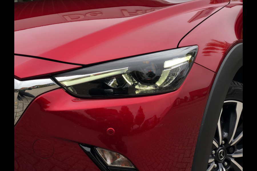 Mazda CX-3 2.0 SkyActiv-G 150 GT-M 4WD | Head-Up, Half leder, Navi, Camera, Carplay/Android, Stoelverw., Trekhaak | 1e Eigenaar |