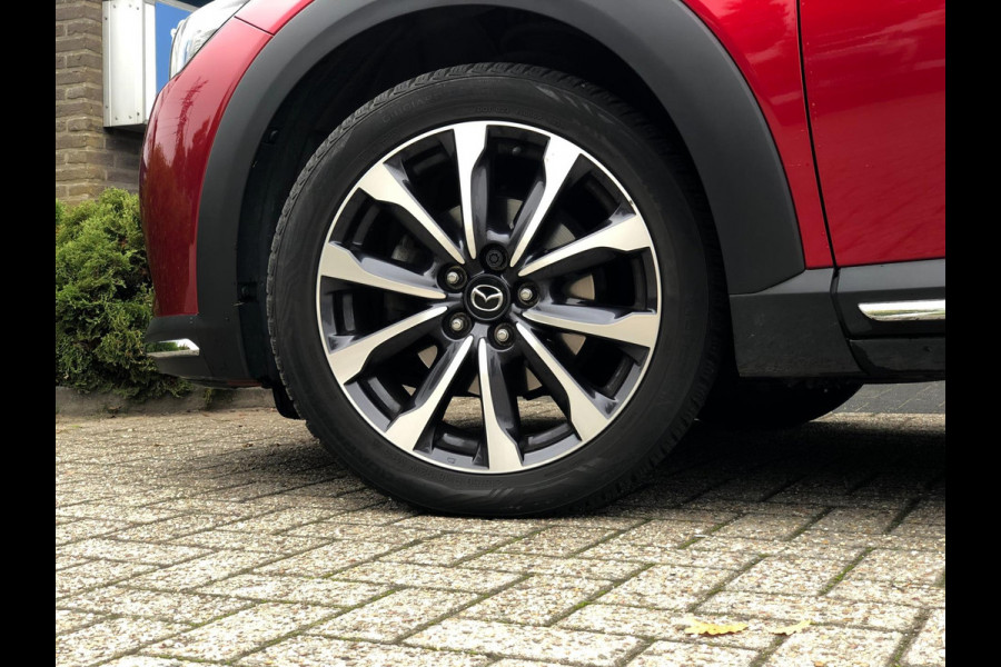 Mazda CX-3 2.0 SkyActiv-G 150 GT-M 4WD | Head-Up, Half leder, Navi, Camera, Carplay/Android, Stoelverw., Trekhaak | 1e Eigenaar |