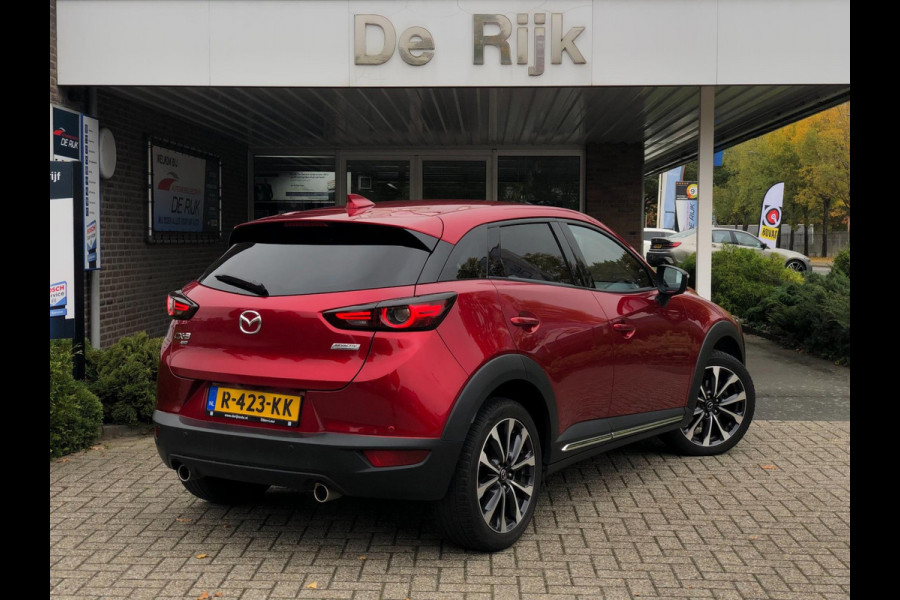Mazda CX-3 2.0 SkyActiv-G 150 GT-M 4WD | Head-Up, Half leder, Navi, Camera, Carplay/Android, Stoelverw., Trekhaak | 1e Eigenaar |