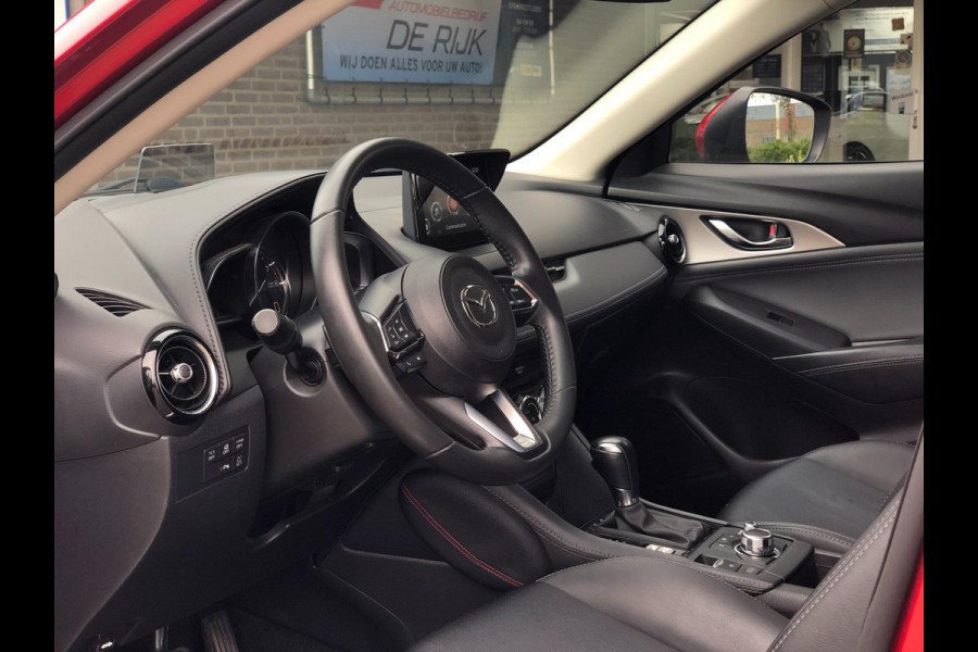 Mazda CX-3 2.0 SkyActiv-G 150 GT-M 4WD | Head-Up, Half leder, Navi, Camera, Carplay/Android, Stoelverw., Trekhaak | 1e Eigenaar |