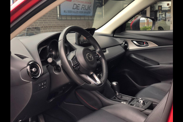 Mazda CX-3 2.0 SkyActiv-G 150 GT-M 4WD | Head-Up, Half leder, Navi, Camera, Carplay/Android, Stoelverw., Trekhaak | 1e Eigenaar |