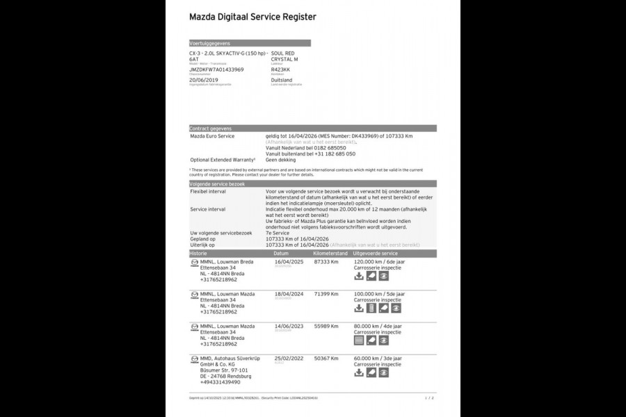 Mazda CX-3 2.0 SkyActiv-G 150 GT-M 4WD | Head-Up, Half leder, Navi, Camera, Carplay/Android, Stoelverw., Trekhaak | 1e Eigenaar |