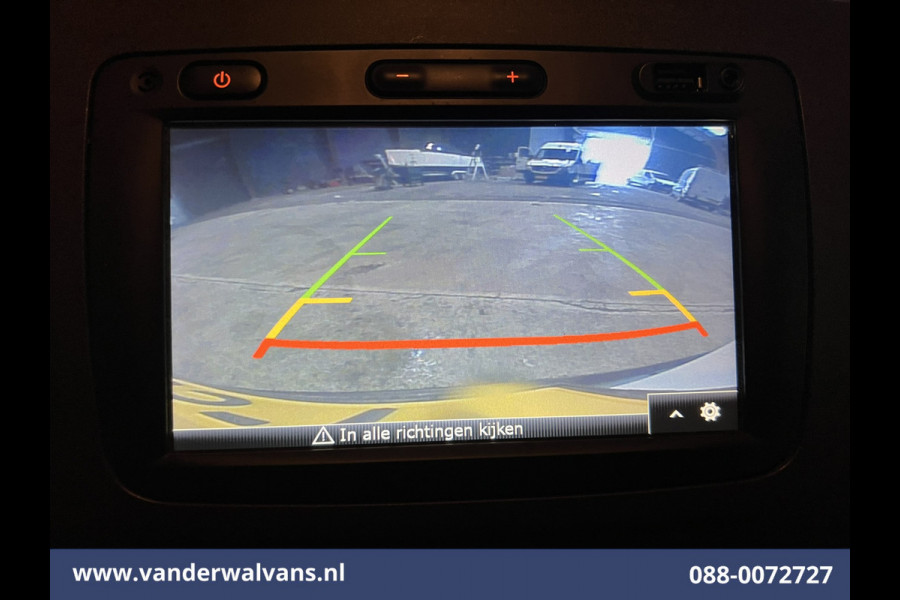 Renault Master 2.3 dCi 131pk L3H2 Euro6 Airco | Camera | Navigatie | Cruisecontrol | 270 Graden Achterdeuren Parkeersensoren, Bijrijdersbank