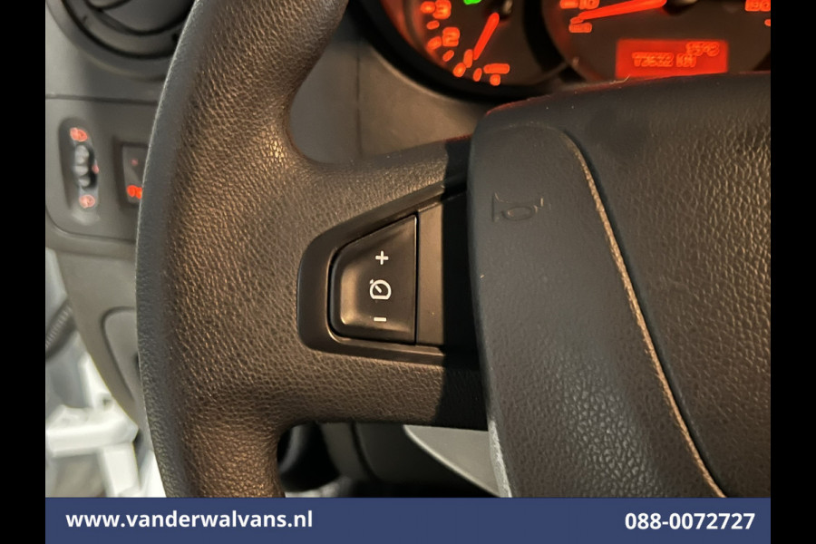 Renault Master 2.3 dCi 131pk L3H2 Euro6 Airco | Camera | Navigatie | Cruisecontrol | 270 Graden Achterdeuren Parkeersensoren, Bijrijdersbank
