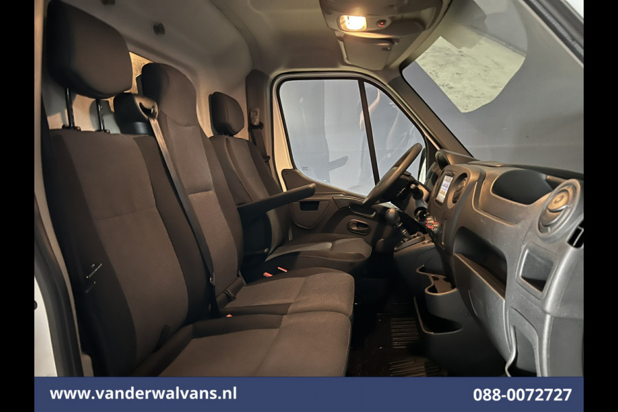 Renault Master 2.3 dCi 131pk L3H2 Euro6 Airco | Camera | Navigatie | Cruisecontrol | 270 Graden Achterdeuren Parkeersensoren, Bijrijdersbank