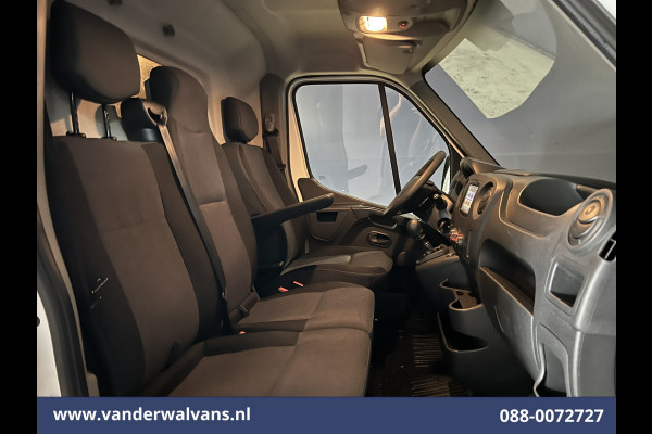 Renault Master 2.3 dCi 131pk L3H2 Euro6 Airco | Camera | Navigatie | Cruisecontrol | 270 Graden Achterdeuren Parkeersensoren, Bijrijdersbank