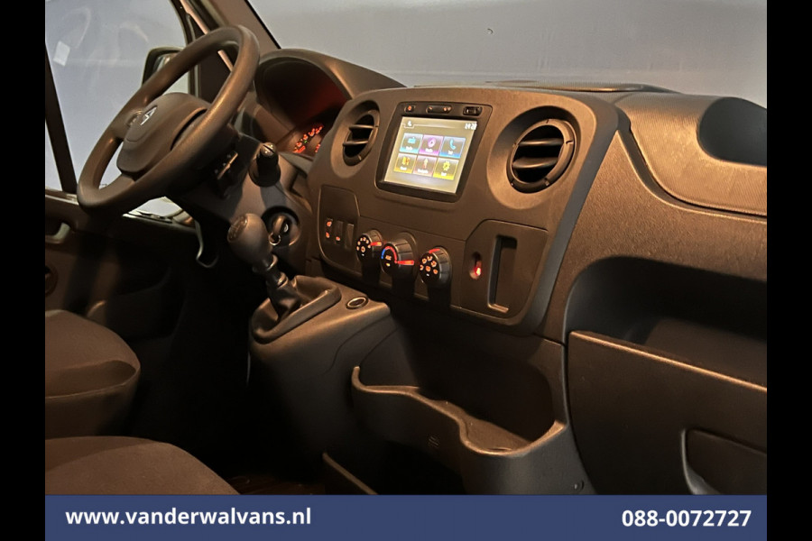 Renault Master 2.3 dCi 131pk L3H2 Euro6 Airco | Camera | Navigatie | Cruisecontrol | 270 Graden Achterdeuren Parkeersensoren, Bijrijdersbank