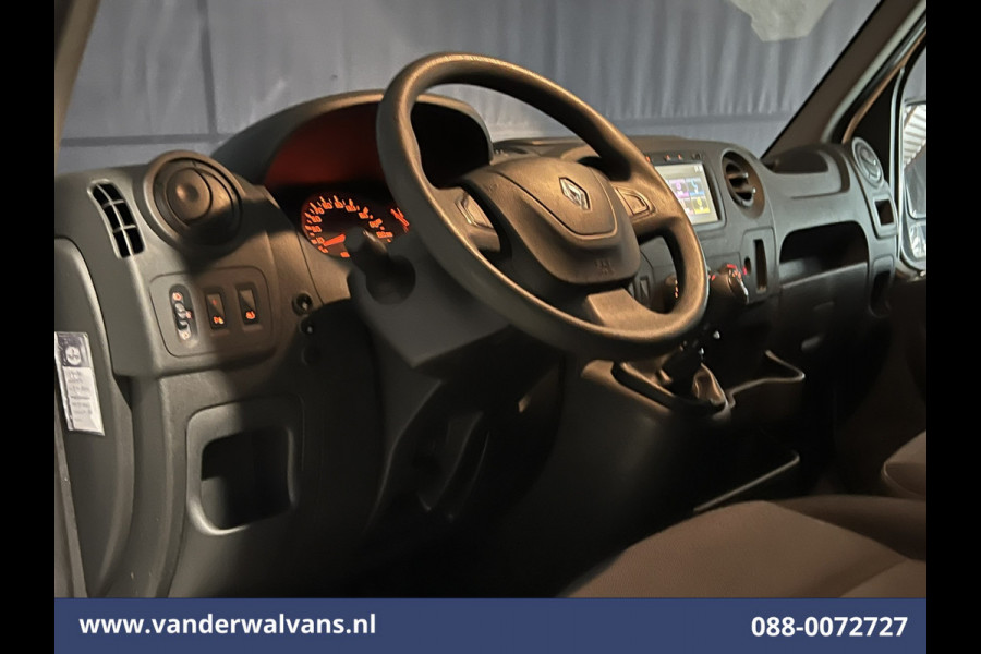 Renault Master 2.3 dCi 131pk L3H2 Euro6 Airco | Camera | Navigatie | Cruisecontrol | 270 Graden Achterdeuren Parkeersensoren, Bijrijdersbank