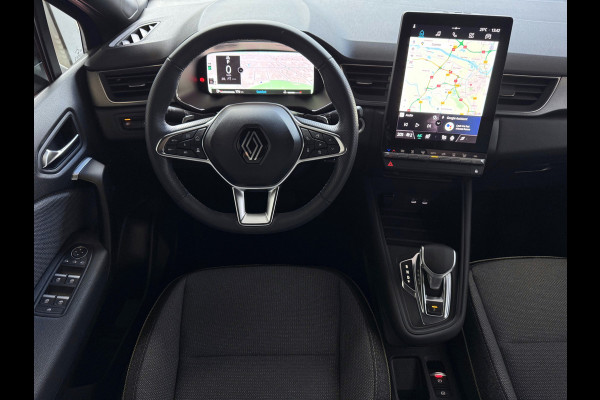Renault Captur 1.3 MILD HYBRID 160 TECHNO CAMERA 18''LMV STOEL/STUUR .VERW PURE VISION LED 10'' R-LINK NAVI 2025 EDC-automaat (Efficiënt Dual Clutch) 7 Versnellingen 1200KG Trekgewicht