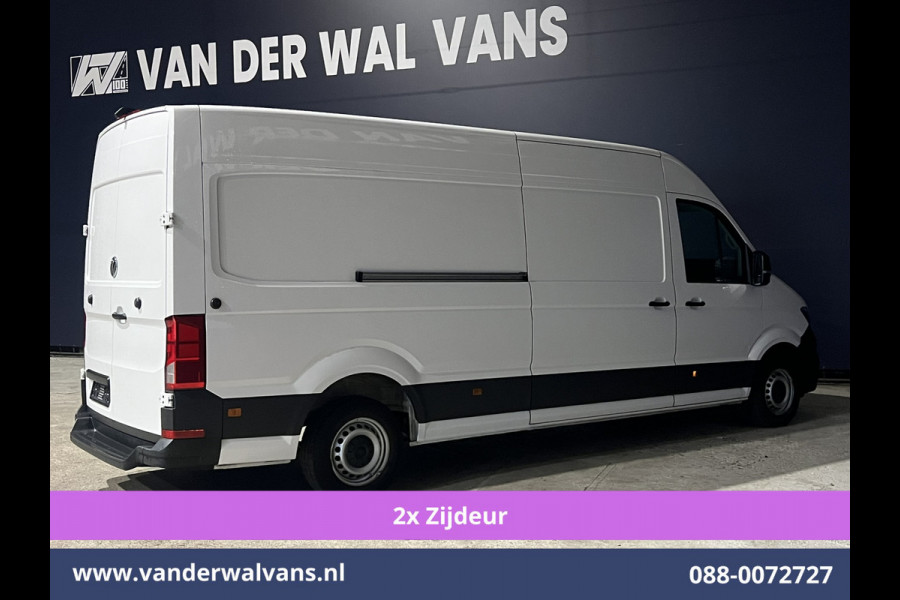 Volkswagen Crafter 2.0 TDI 141pk L4H3 L3H2 Euro6 Airco | 2x zijdeur | Camera | Apple Carplay Android Auto, 270 Graden achterdeuren, Parkeersensoren, Bijrijdersbank, 3000kg Trekvermogen