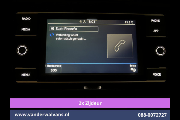 Volkswagen Crafter 2.0 TDI 141pk L4H3 L3H2 Euro6 Airco | 2x zijdeur | Camera | Apple Carplay Android Auto, 270 Graden achterdeuren, Parkeersensoren, Bijrijdersbank, 3000kg Trekvermogen