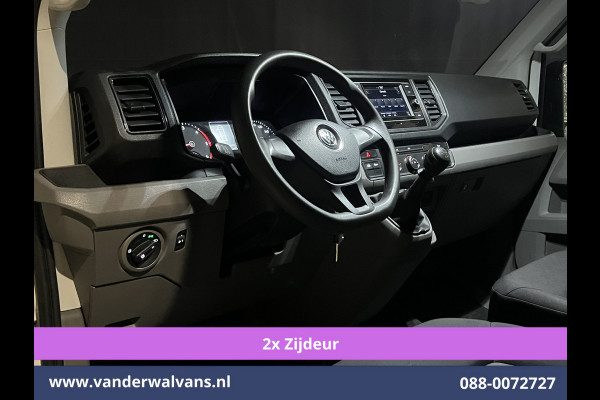 Volkswagen Crafter 2.0 TDI 141pk L4H3 L3H2 Euro6 Airco | 2x zijdeur | Camera | Apple Carplay Android Auto, 270 Graden achterdeuren, Parkeersensoren, Bijrijdersbank, 3000kg Trekvermogen