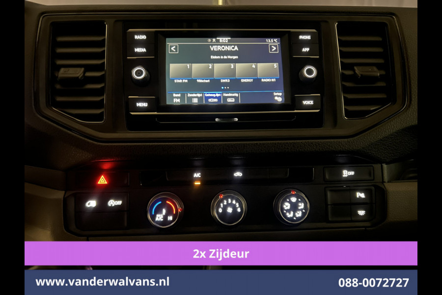 Volkswagen Crafter 2.0 TDI 141pk L4H3 L3H2 Euro6 Airco | 2x zijdeur | Camera | Apple Carplay Android Auto, 270 Graden achterdeuren, Parkeersensoren, Bijrijdersbank, 3000kg Trekvermogen