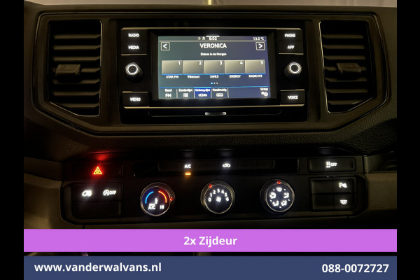 Volkswagen Crafter 2.0 TDI 141pk L4H3 L3H2 Euro6 Airco | 2x zijdeur | Camera | Apple Carplay Android Auto, 270 Graden achterdeuren, Parkeersensoren, Bijrijdersbank, 3000kg Trekvermogen