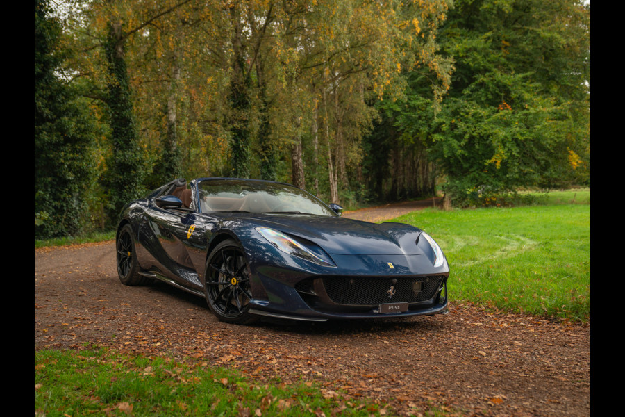 Ferrari 812 GTS 6.5 V12 | Blu Swaters | Airbrushed Shields | Full Carbon spec | Lift | JBL | Surround view | ADAS | Racing seats