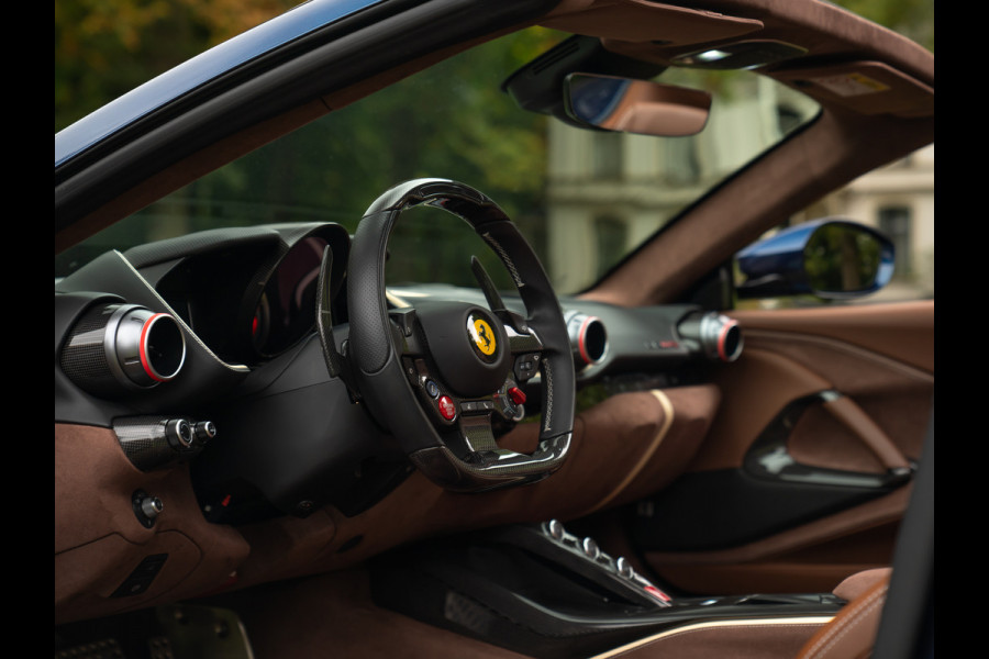 Ferrari 812 GTS 6.5 V12 | Blu Swaters | Airbrushed Shields | Full Carbon spec | Lift | JBL | Surround view | ADAS | Racing seats