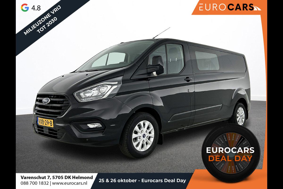 Ford Transit Custom 300 2.0 TDCI L2H1 Trend Dubbele Cabine Automaat Airco Navi Cruise Camera Parkeersensoren Ford Transit Custom 300 2.0 TDCI L2H1 Trend Dubbele Cabine Automaat Airco Navi Cruise Camera Parkeersensoren
