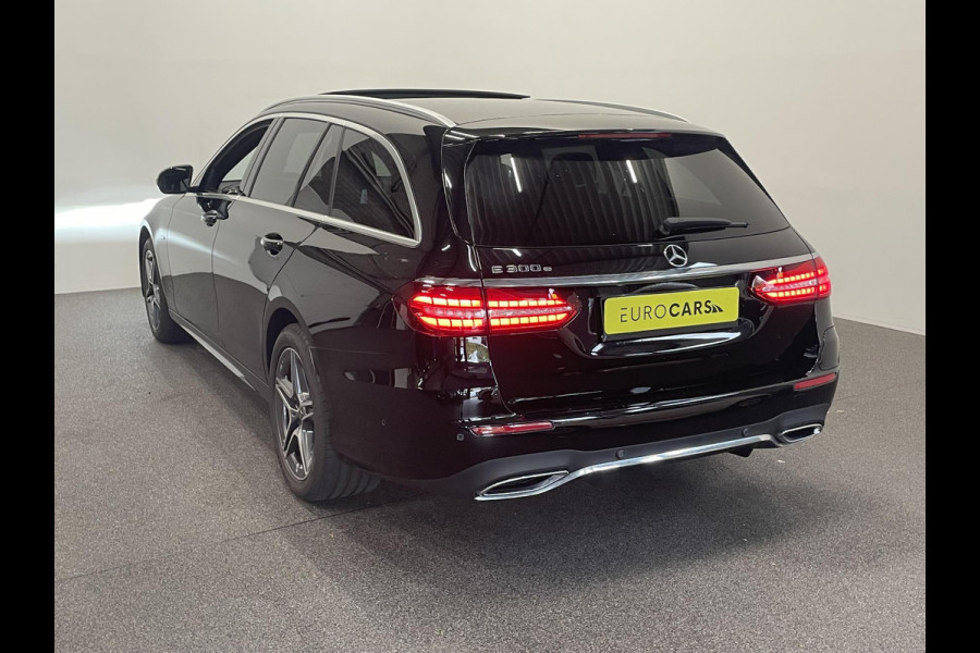Mercedes-Benz E-Klasse 300e PHEV AMG Line Auto. Estate Panoramadak Navigatie Appel Carplay/ Android Auto Parkeersensoren Cruise Control Led Burmester Soundsystem Sfeerverlichting Elektrische achterklep Climate Control
