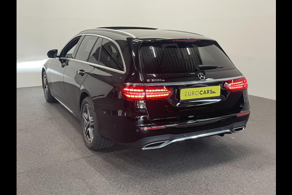 Mercedes-Benz E-Klasse 300e PHEV AMG Line Auto. Estate Panoramadak Navigatie Appel Carplay/ Android Auto Parkeersensoren Cruise Control Led Burmester Soundsystem Sfeerverlichting Elektrische achterklep Climate Control