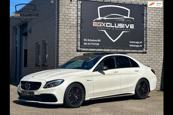 Mercedes-Benz C63S C63 AMG S 510PK HUD/Burmester/Pano/Parlemoer