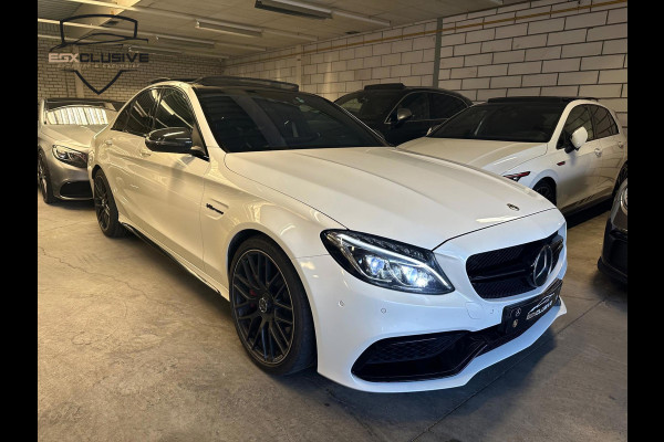 Mercedes-Benz C63S C63 AMG S 510PK HUD/Burmester/Pano/Parlemoer