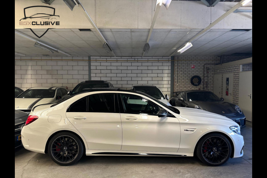Mercedes-Benz C63S C63 AMG S 510PK HUD/Burmester/Pano/Parlemoer