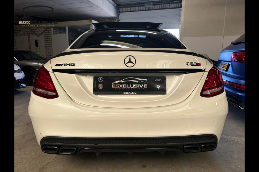 Mercedes-Benz C63S C63 AMG S 510PK HUD/Burmester/Pano/Parlemoer